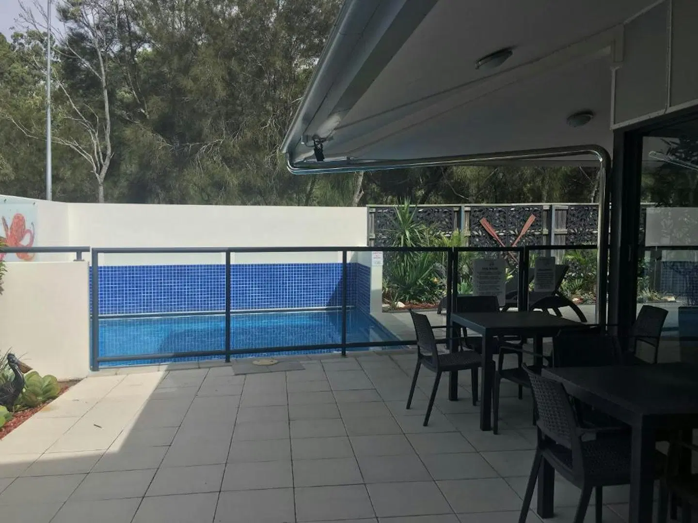 Manly Marina Cove Motel Terrasse