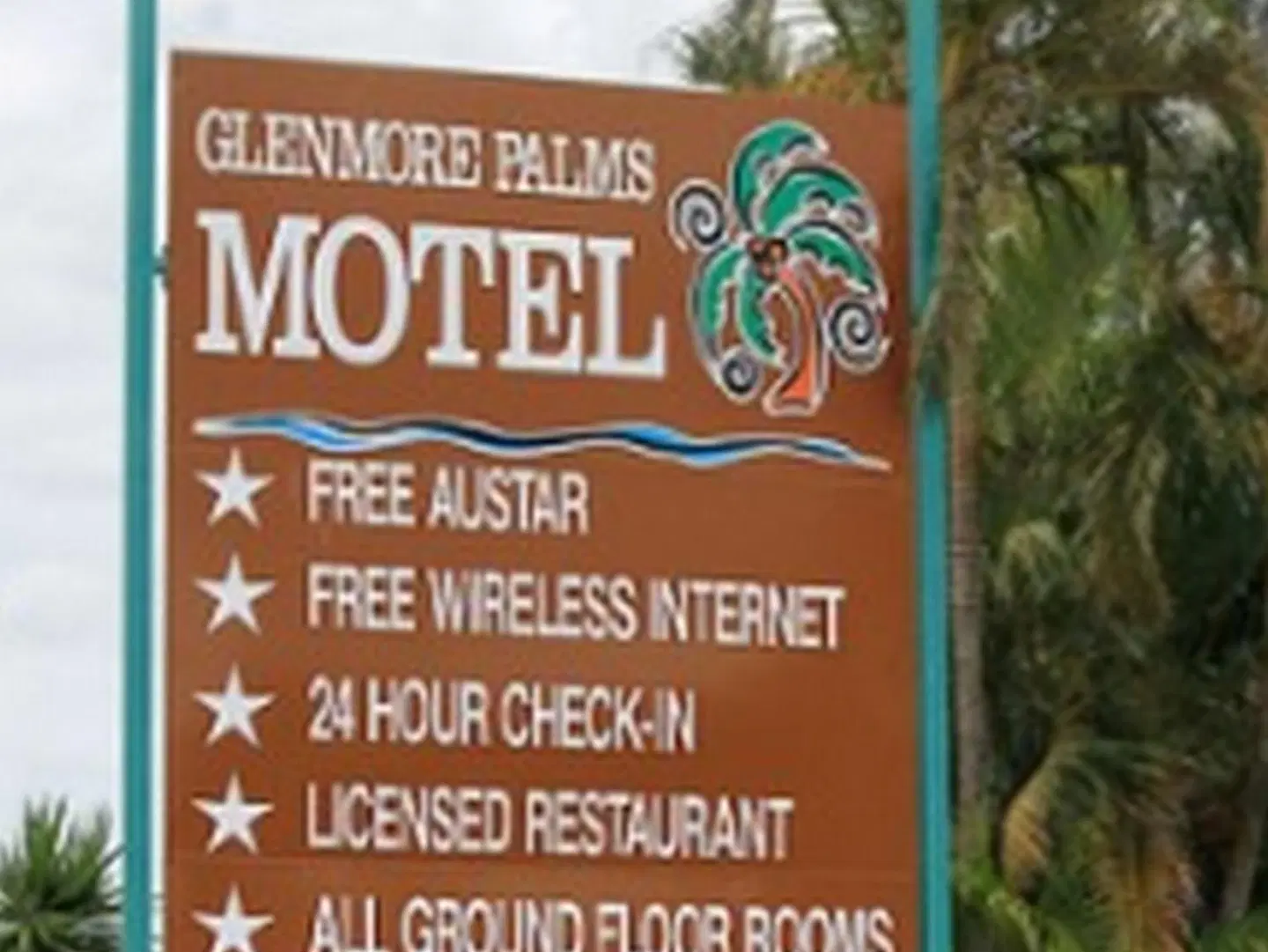 Glenmore Palms Motel Landkarte