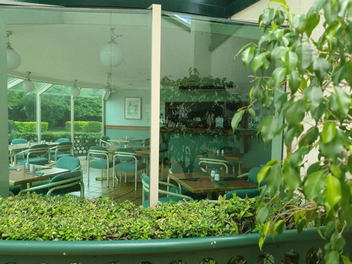 McNevins Maryborough Motel Garten