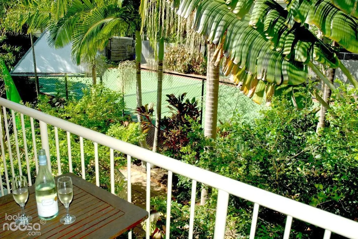 Noosavillage River Resort Terrasse