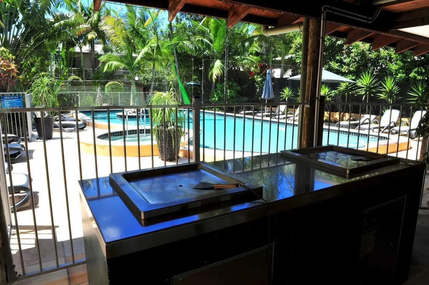 Noosavillage River Resort Terrasse