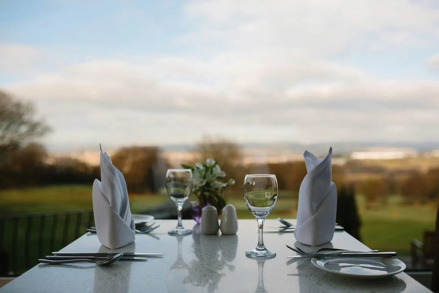 Bryn Meadows Golf, Hotel & Spa Terrasse