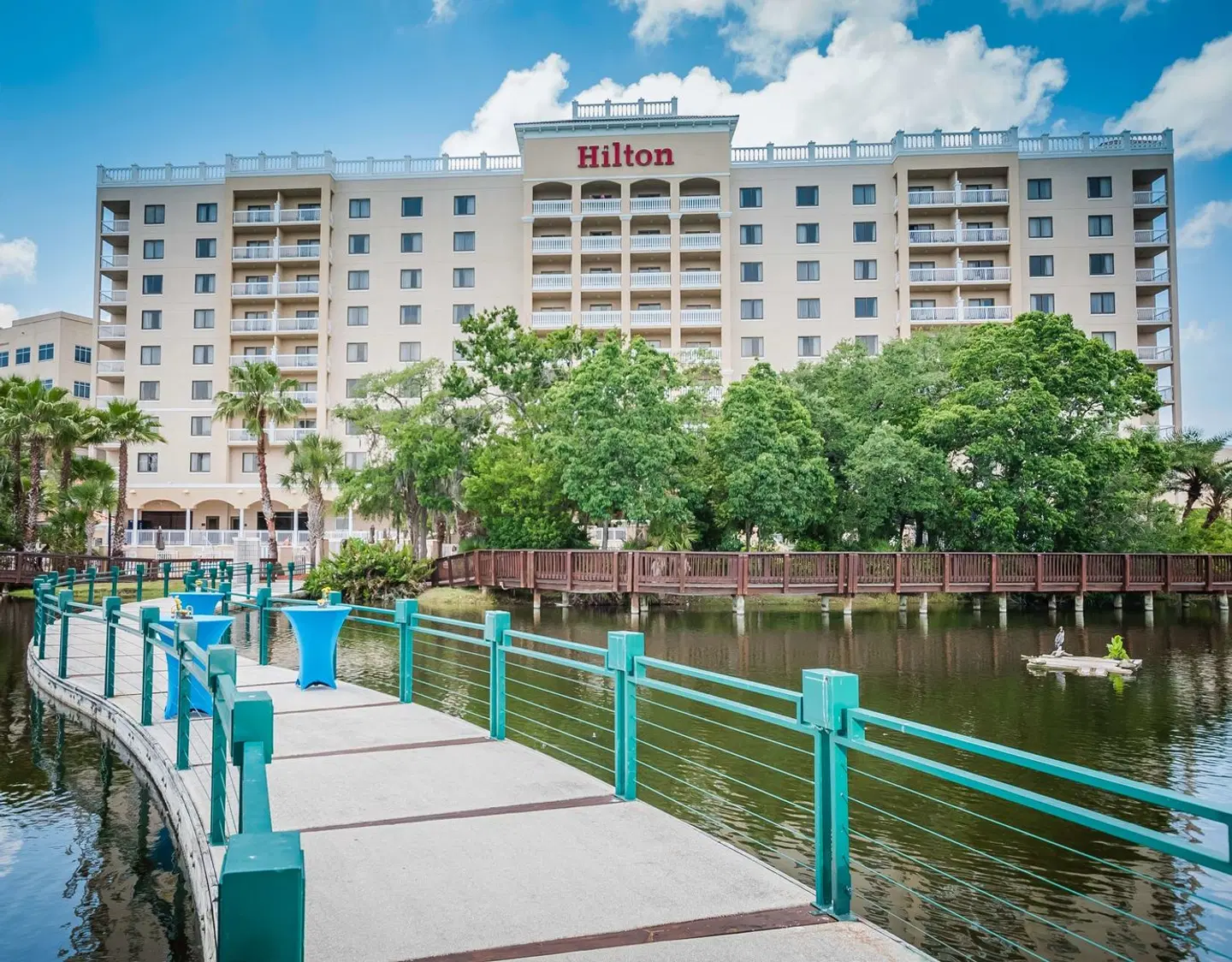 Hilton St. Petersburg Carillon Park Terrasse