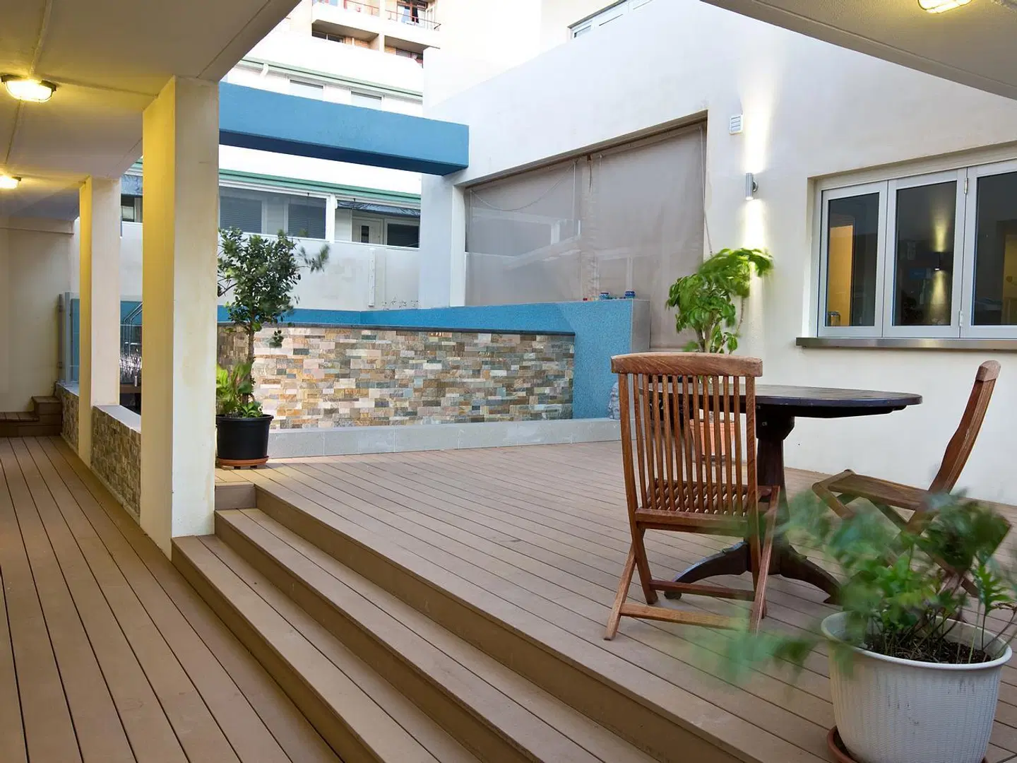 Maand Up Accommodation Terrasse