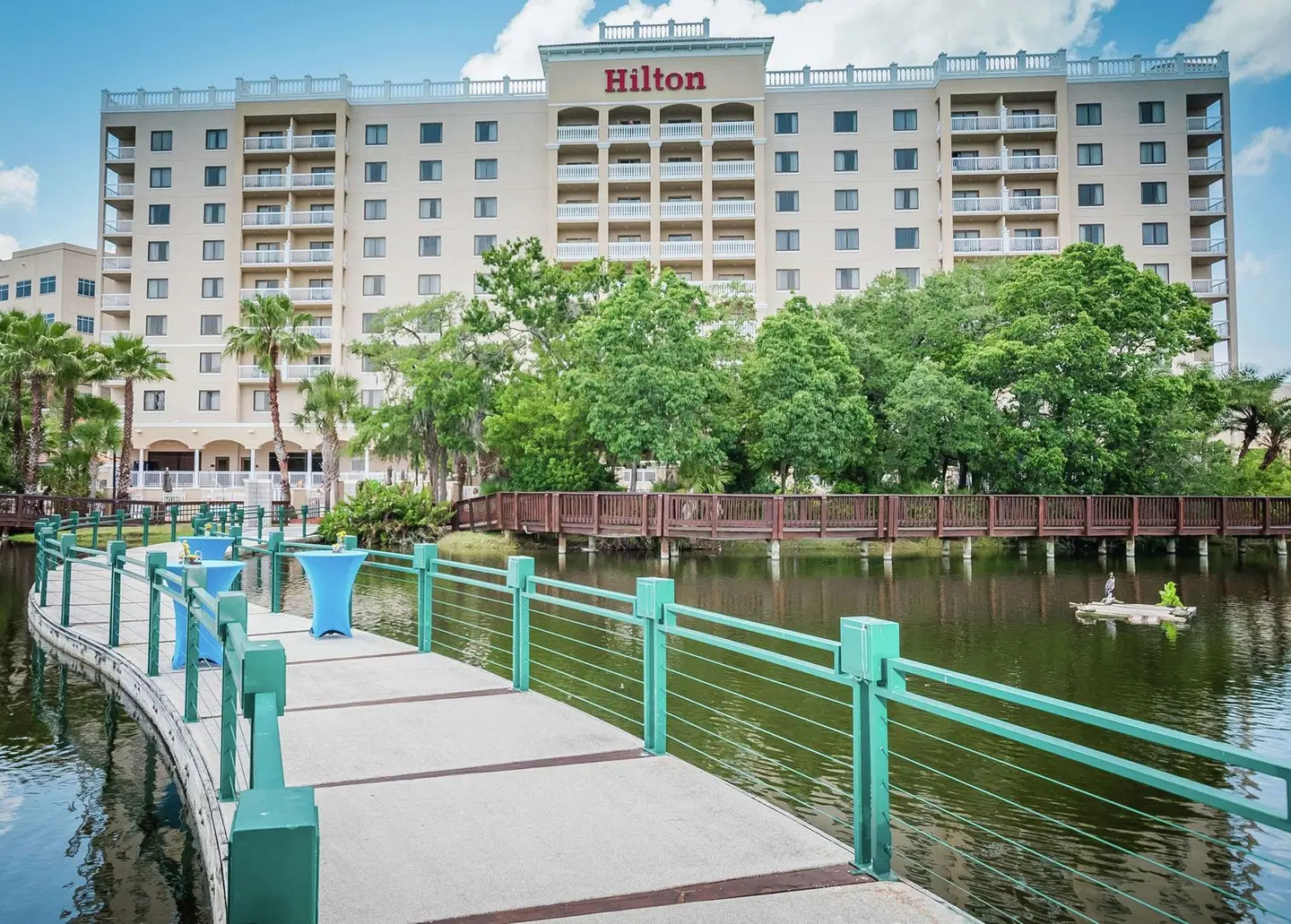 Hilton St. Petersburg Carillon Park Terrasse