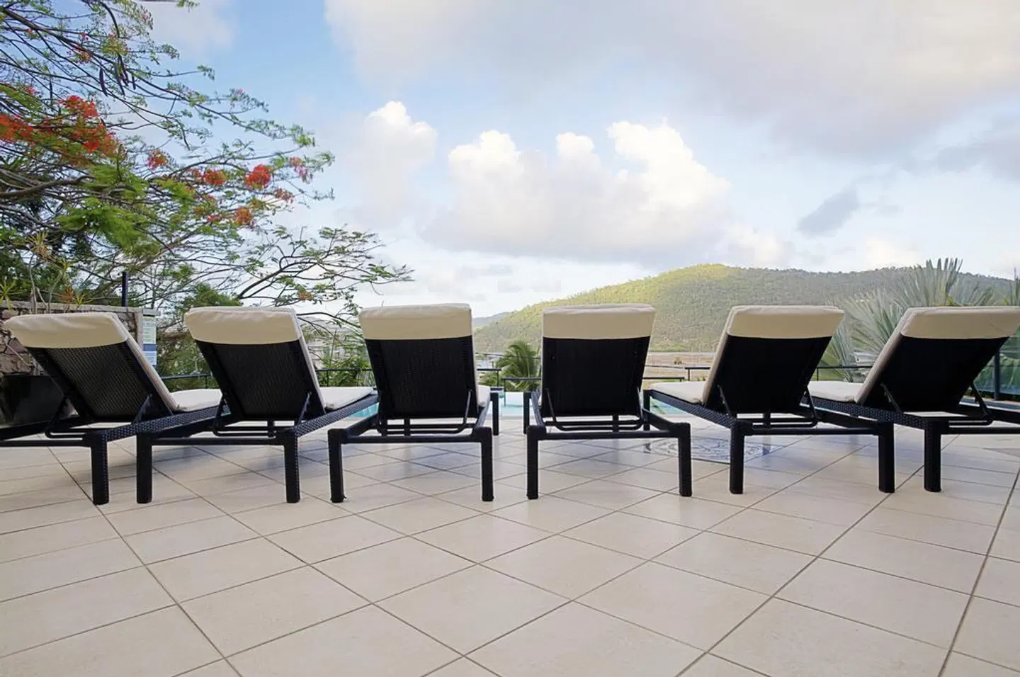 at Waterfront Whitsunday Retreat Terrasse