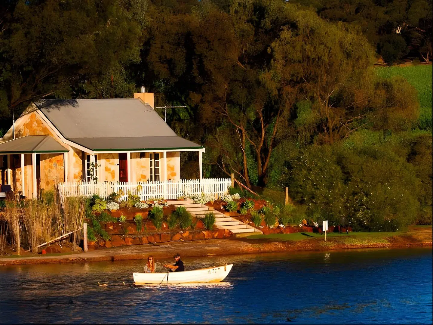 Stonewell Cottages and Vineyards Garten