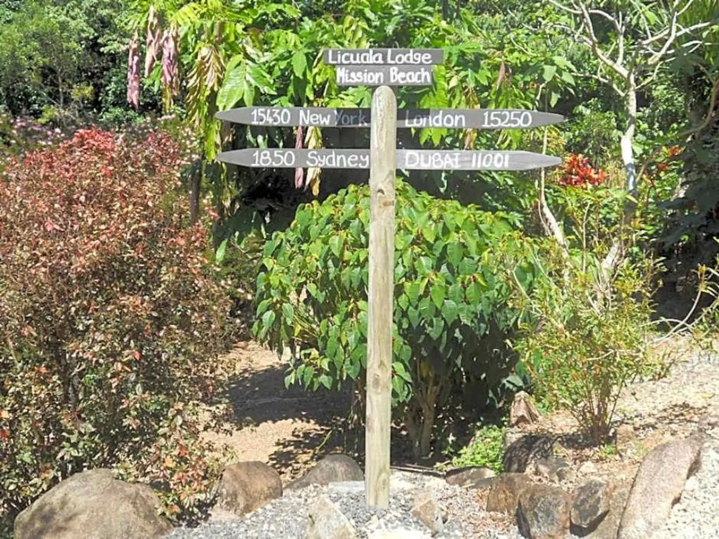 Licuala Lodge Garten