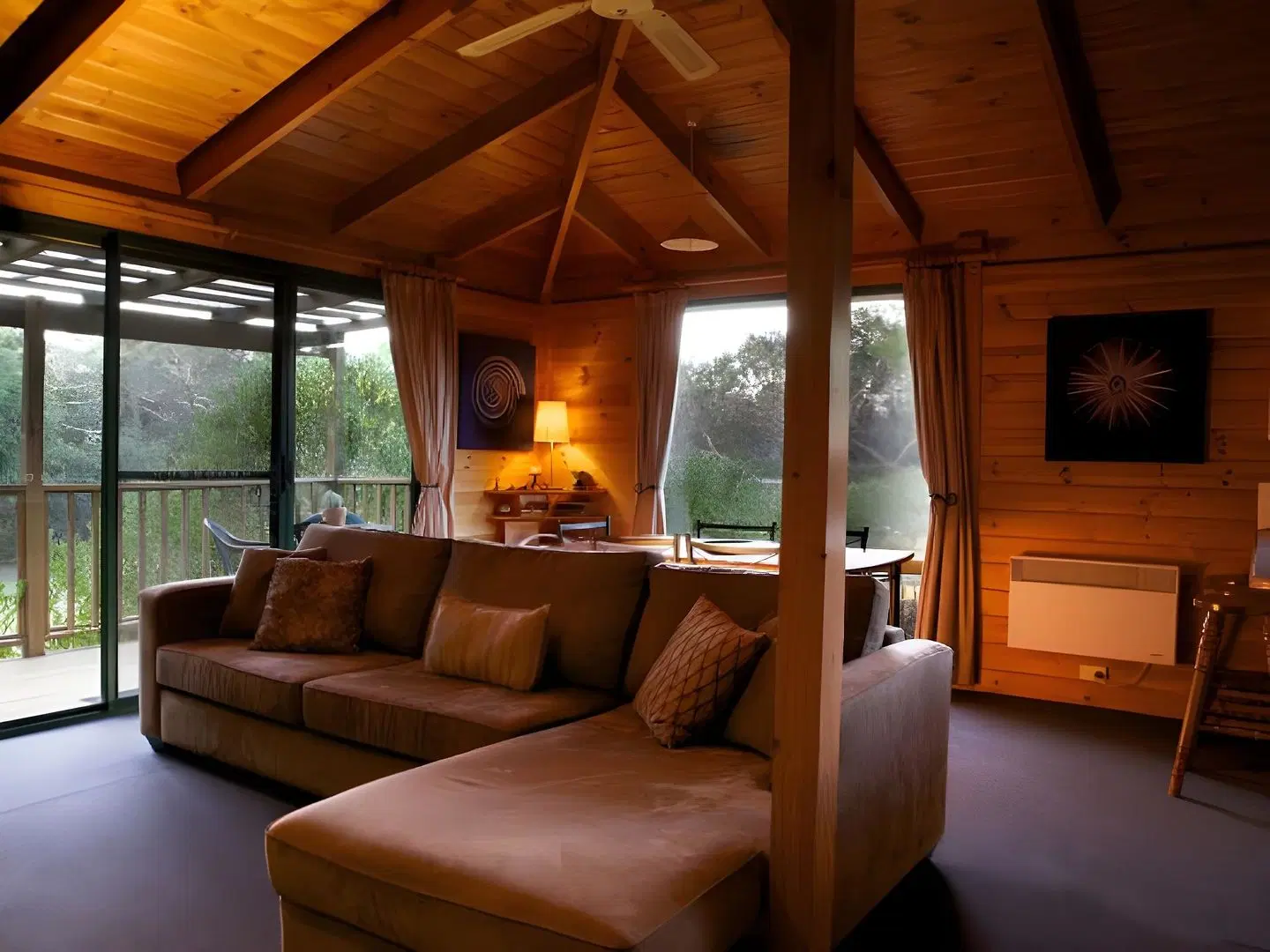 Sandpiper Ocean Cottages Terrasse