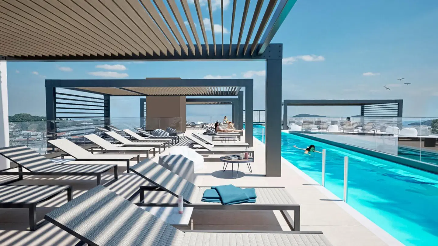 Aether, Kassandra Bay Collection Terrasse