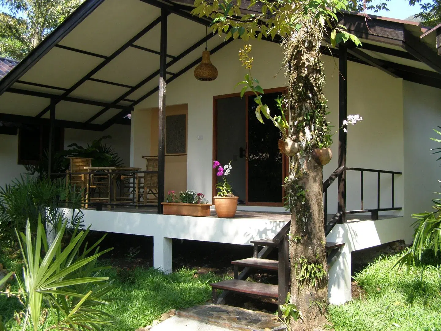 Lucky Gecko Garden Terrasse