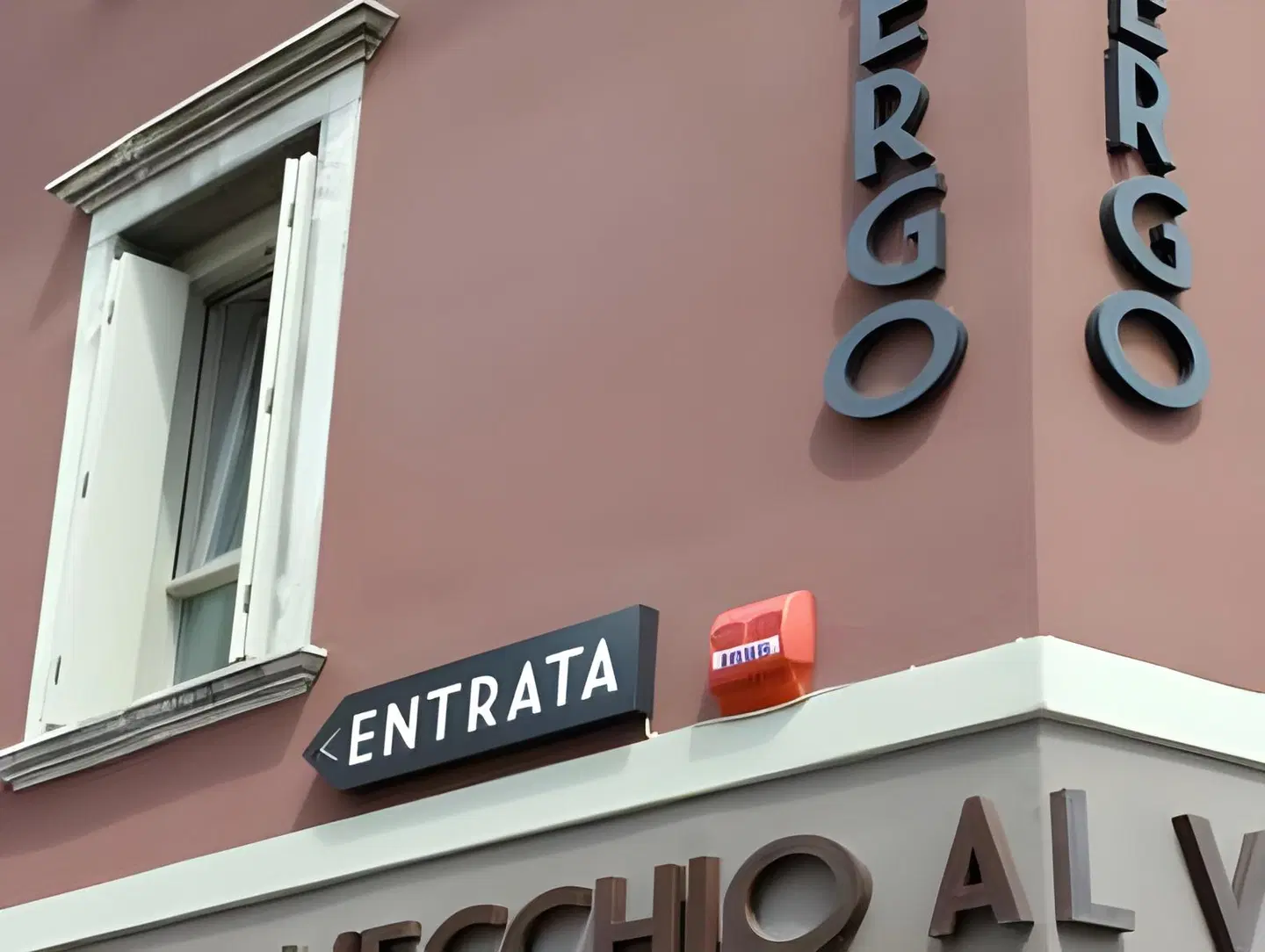 Albergo al Vecchio Tram Badezimmer