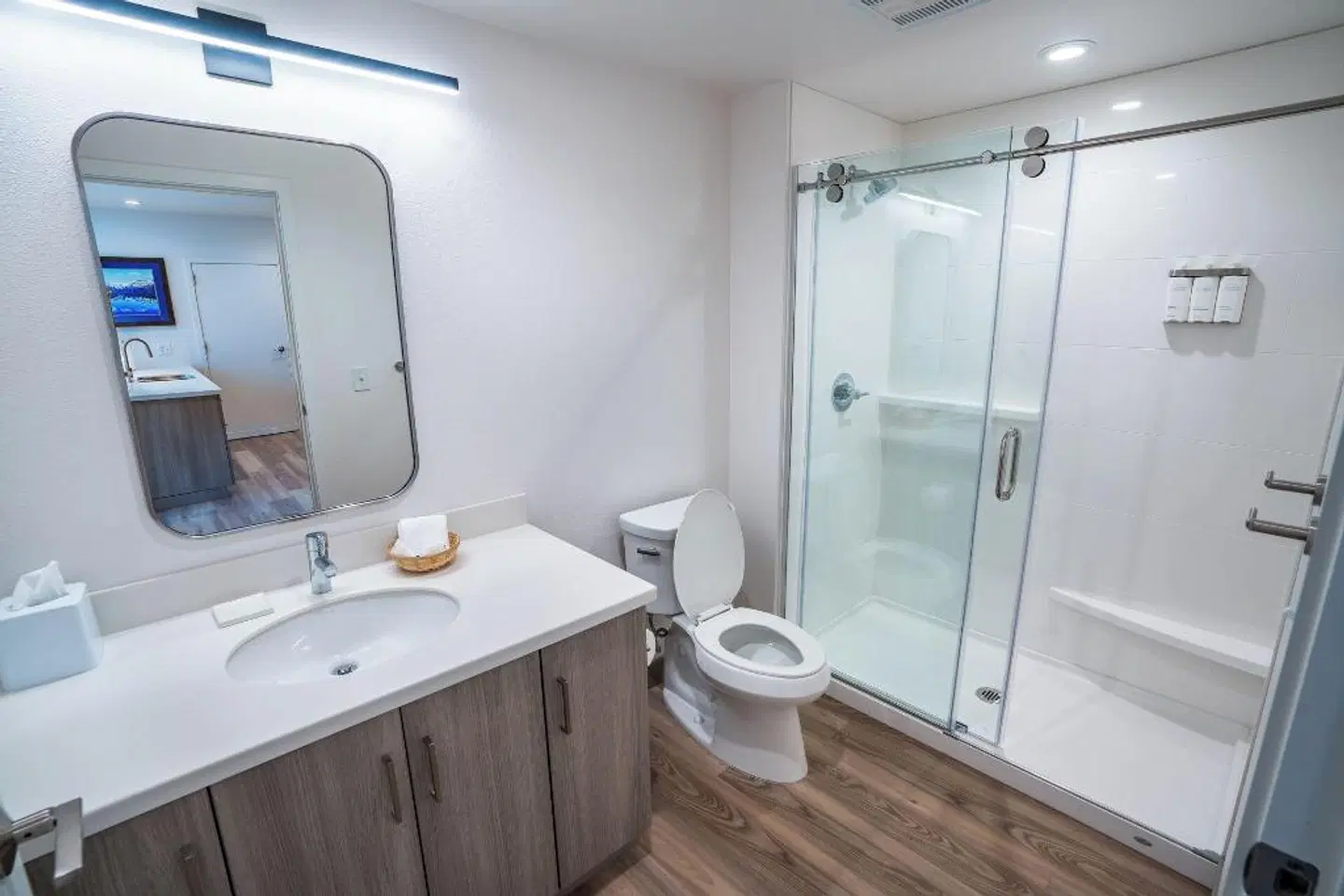 Chugach Naswik Suites Badezimmer