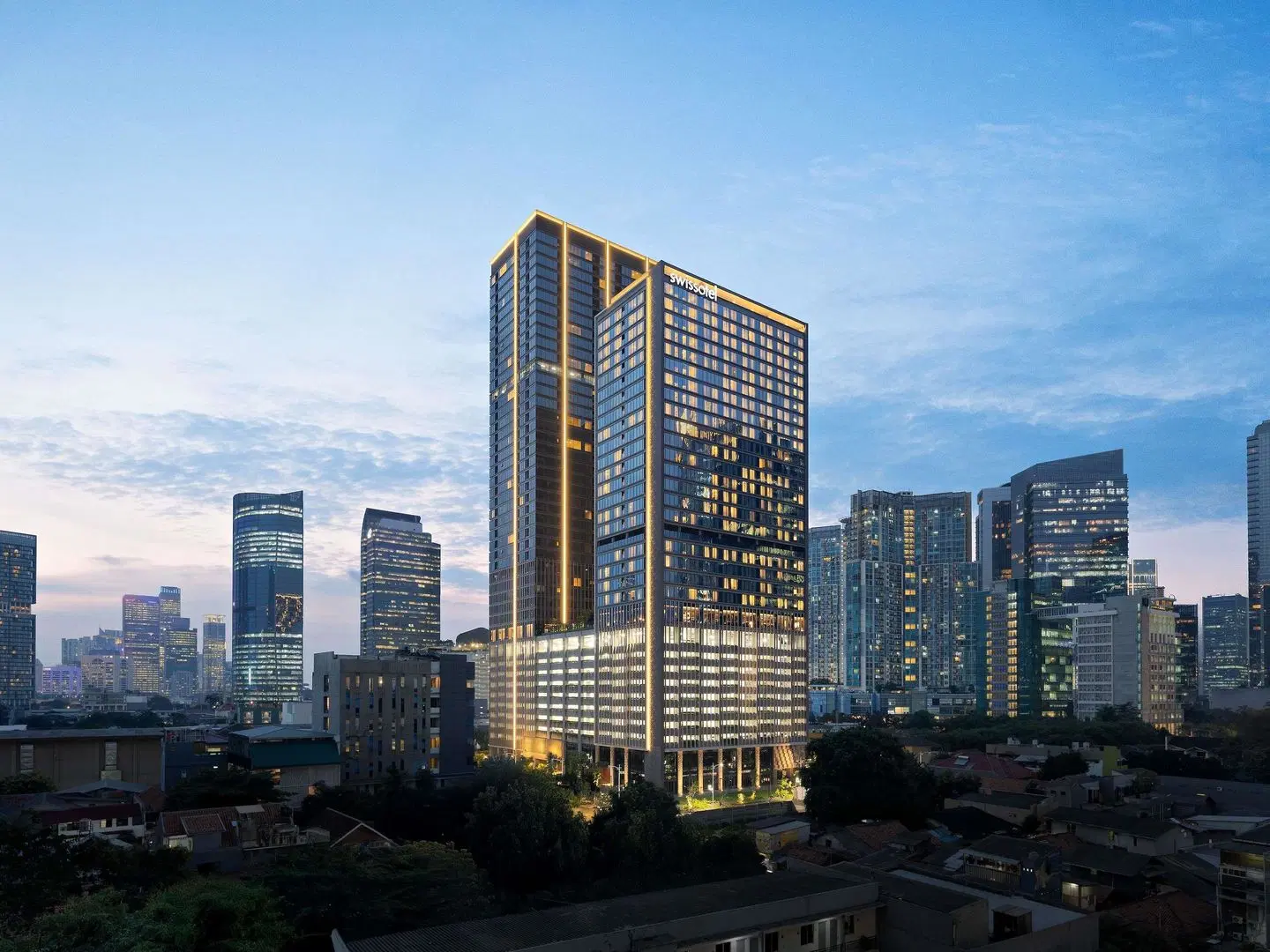 Swissôtel Living Jakarta Mega Kuningan EXTERIOR