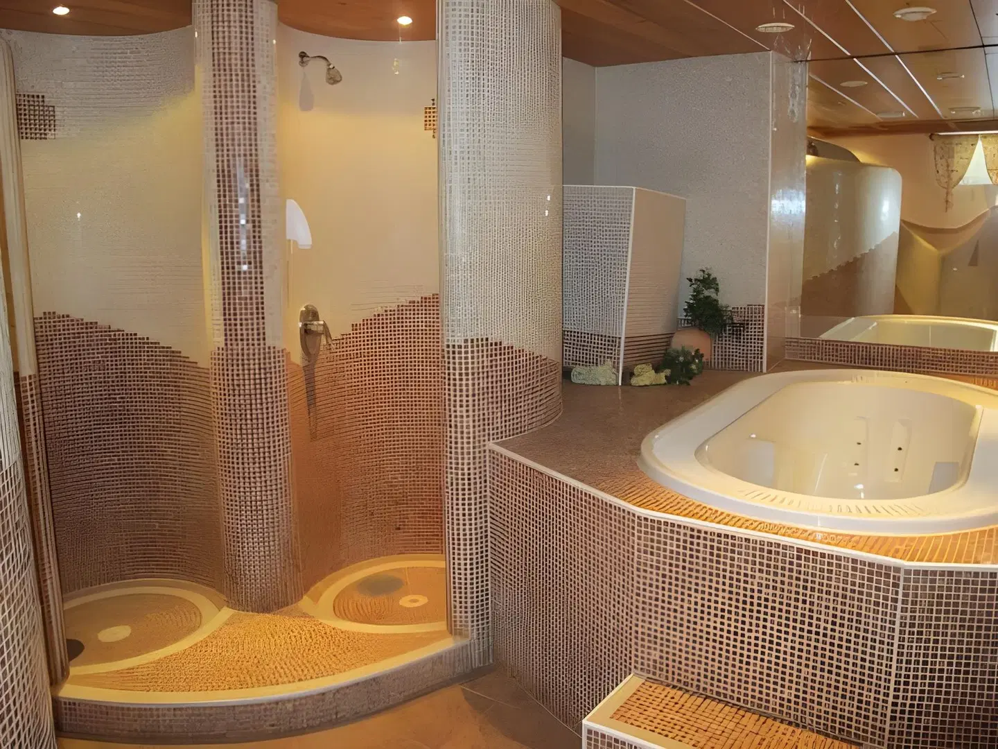 Lerchs Landhotel Badezimmer