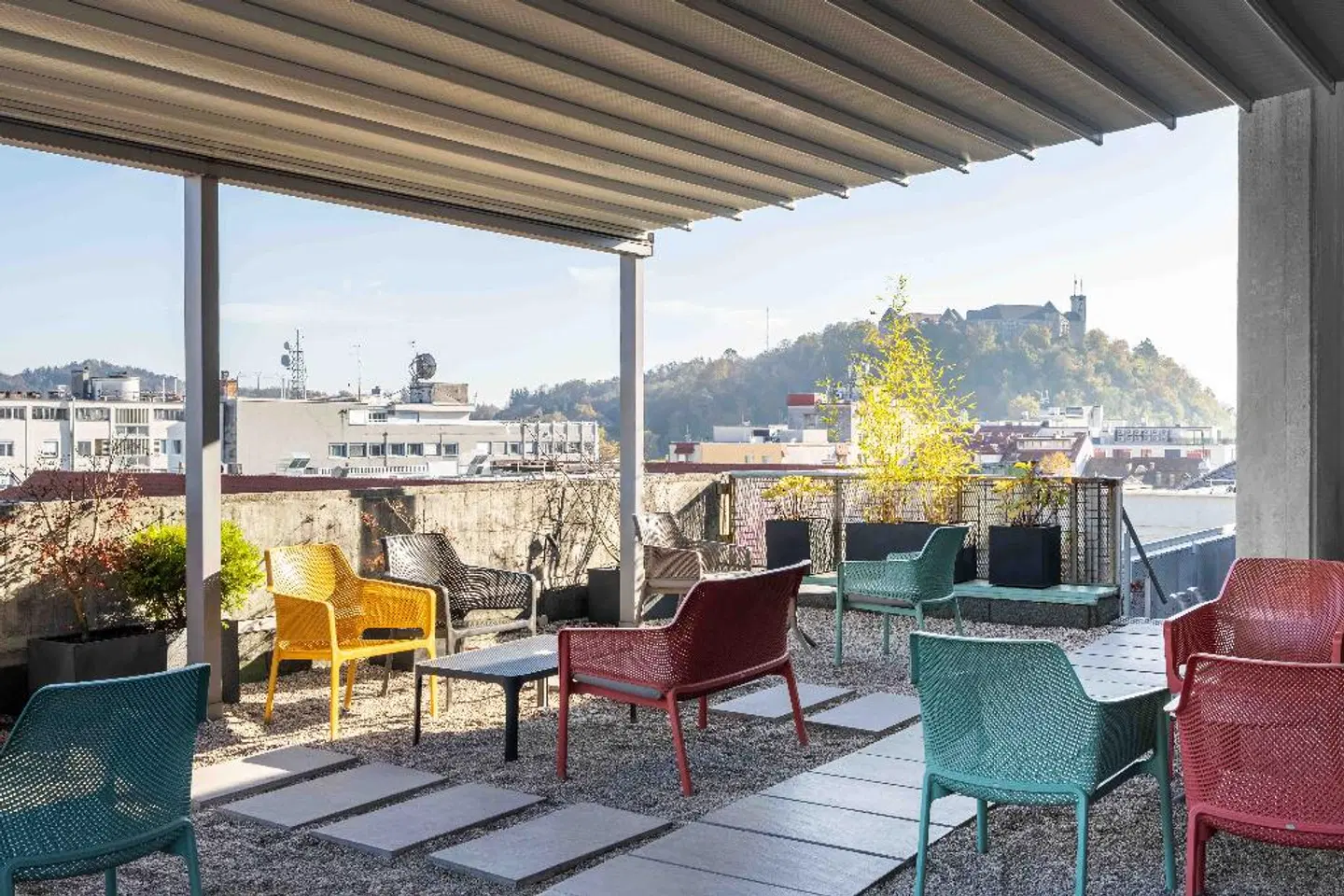 ibis Styles Ljubljana Centre Terrasse