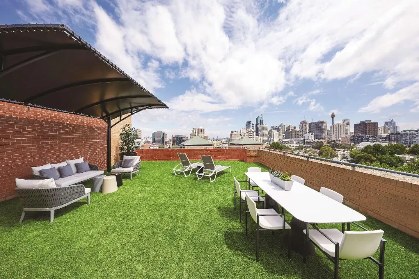Adina Apartment Hotel Sydney Surry Hills Garten