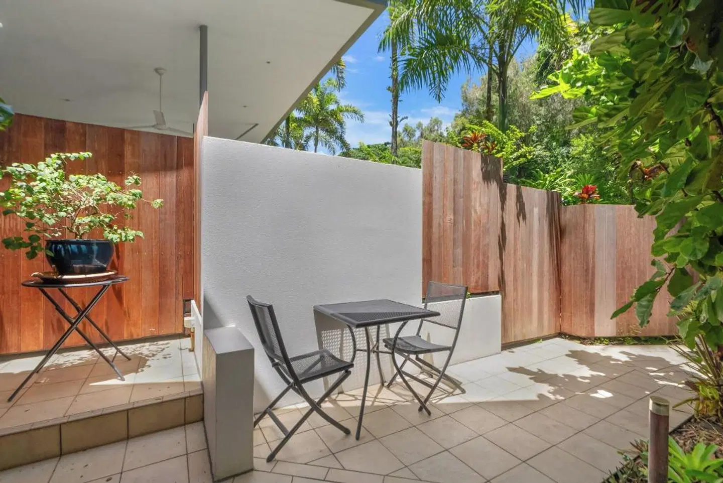 Sanctuary Palm Cove Terrasse