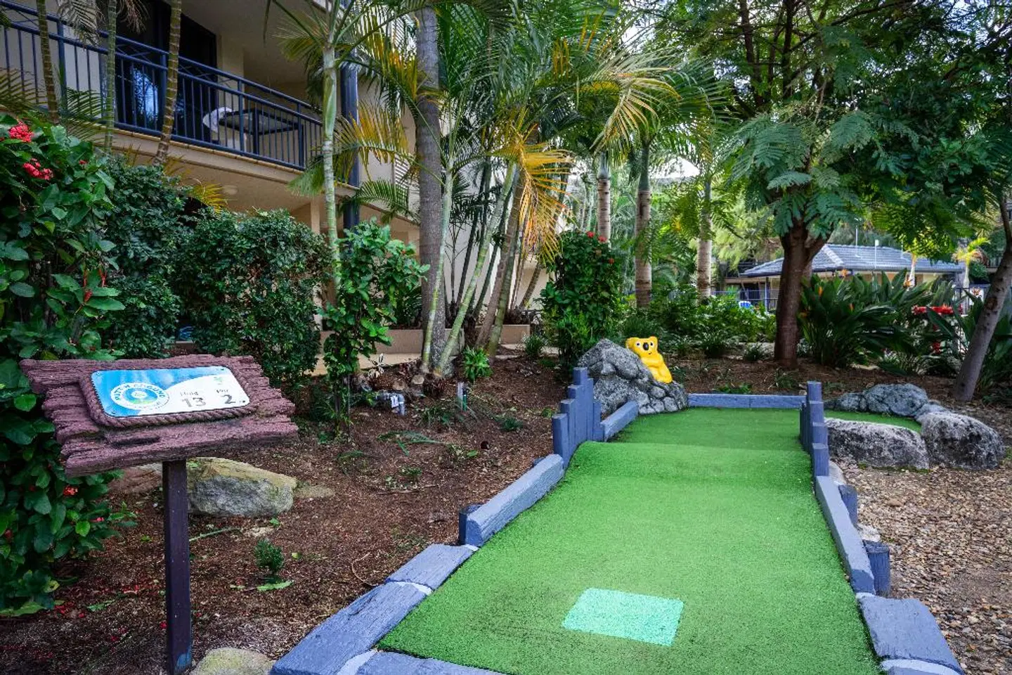 Turtle Beach Resort Garten
