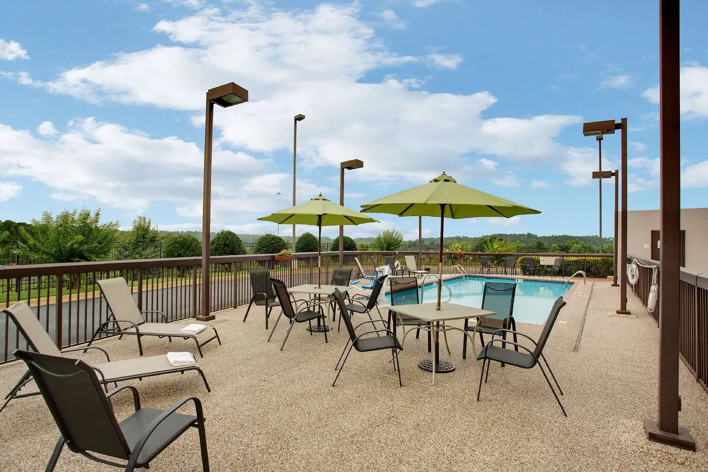 Hampton Inn Cullman Terrasse