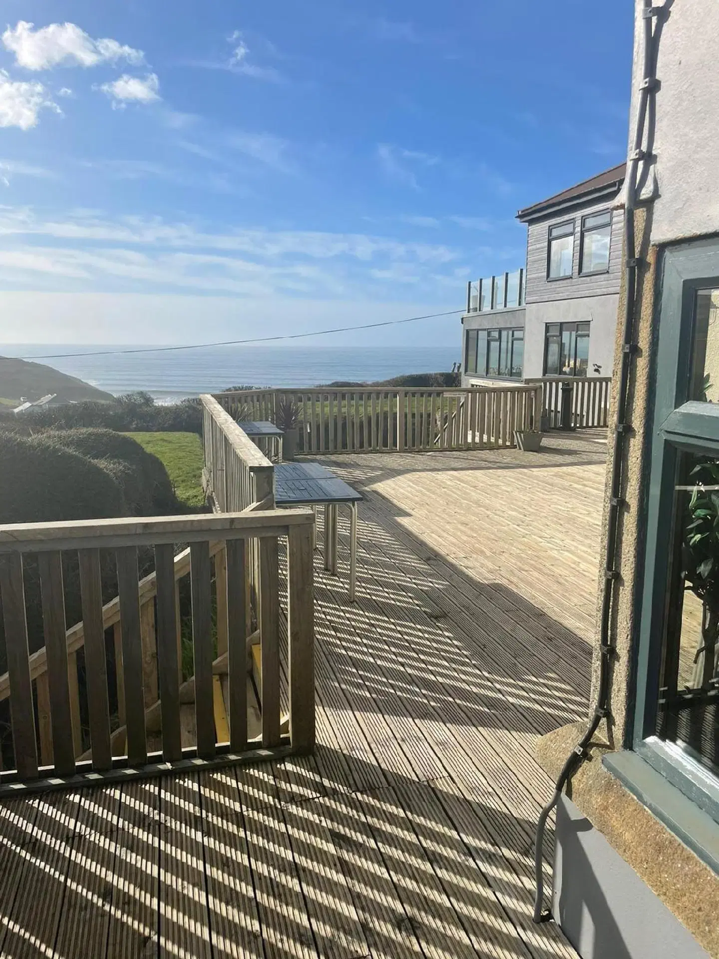 Widemouth Manor Terrasse