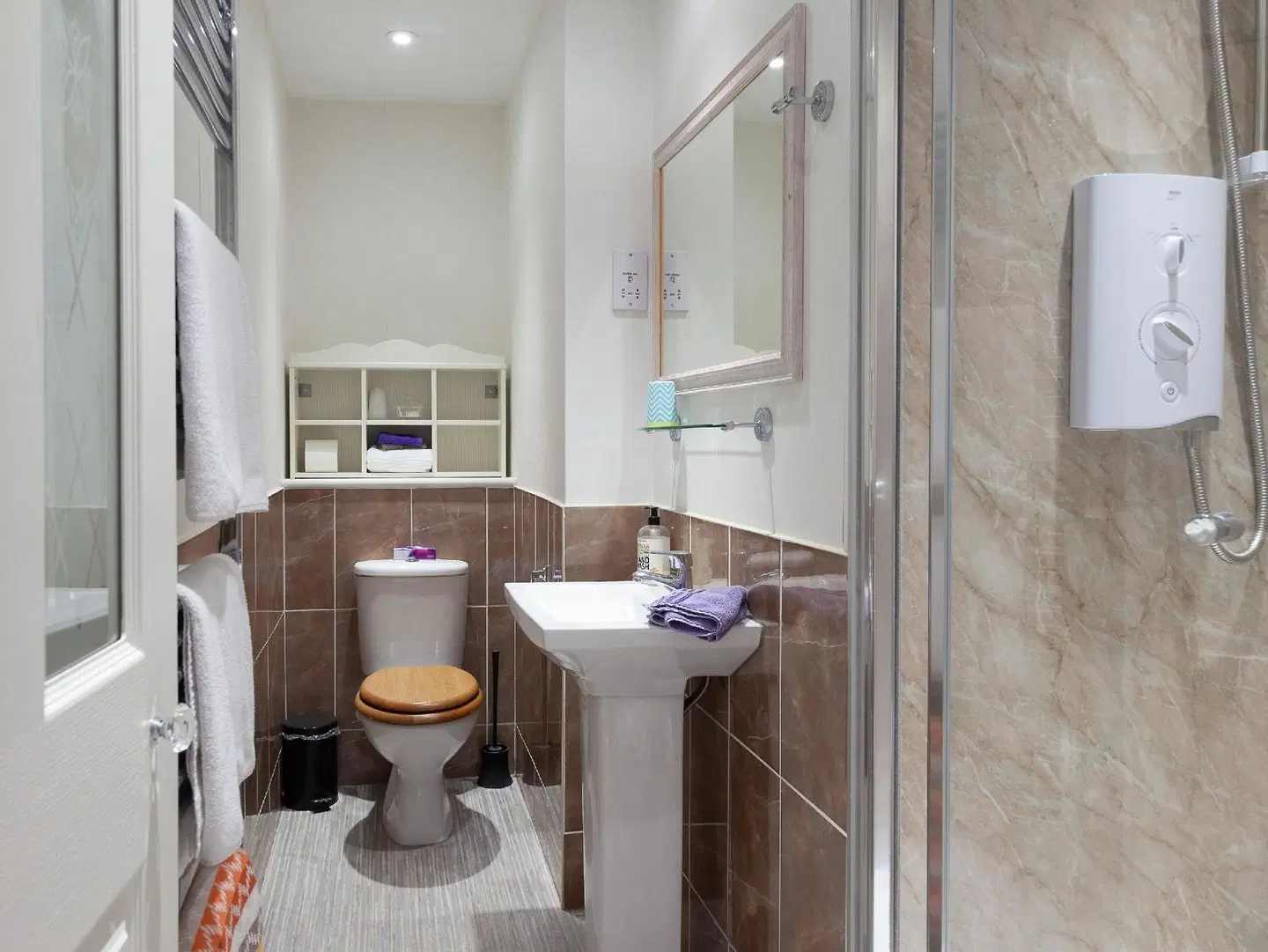 Court Prior Guest House Badezimmer