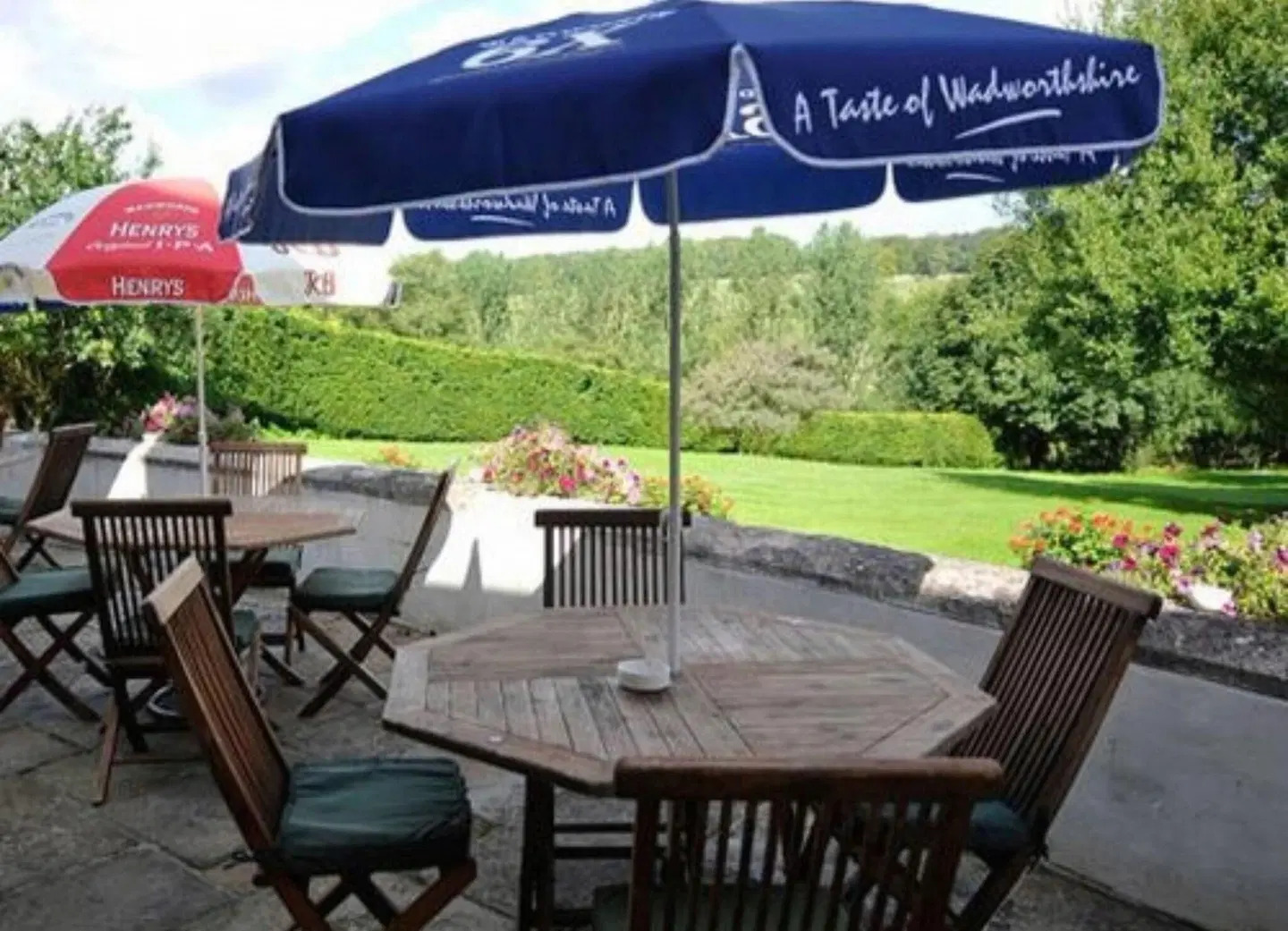 The Colesbourne Inn Terrasse