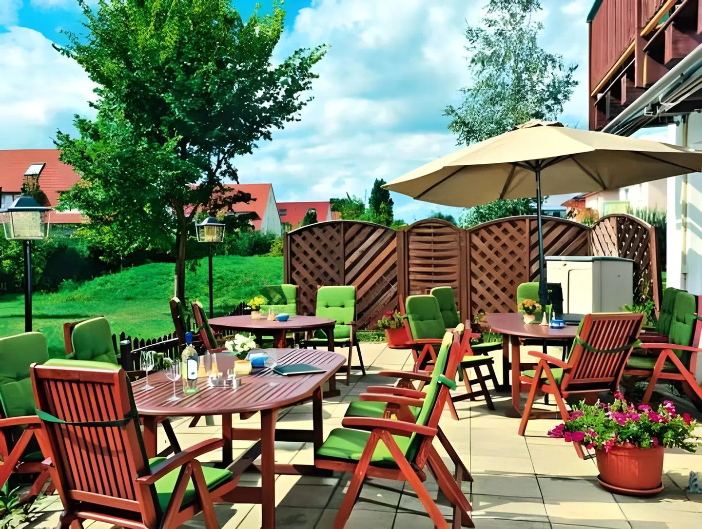 Zum Grünen Tor Terrasse