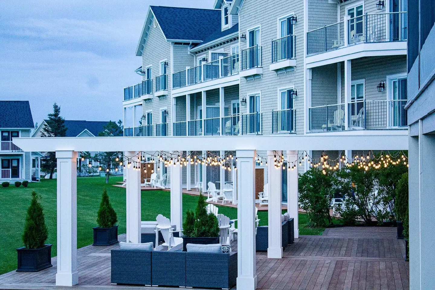Rodd Crowbush Golf & Beach Resort Terrasse