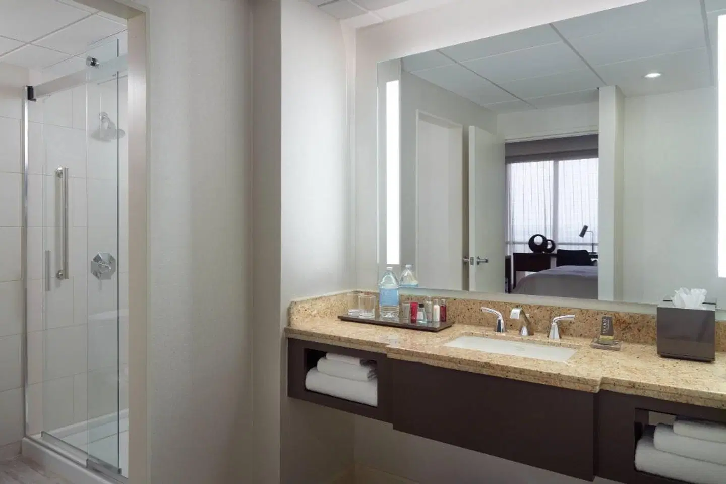 Atlanta Marriott Marquis Badezimmer