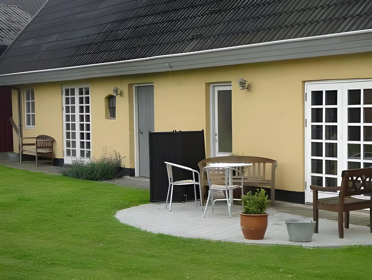 Skovboferie Apartments Terrasse