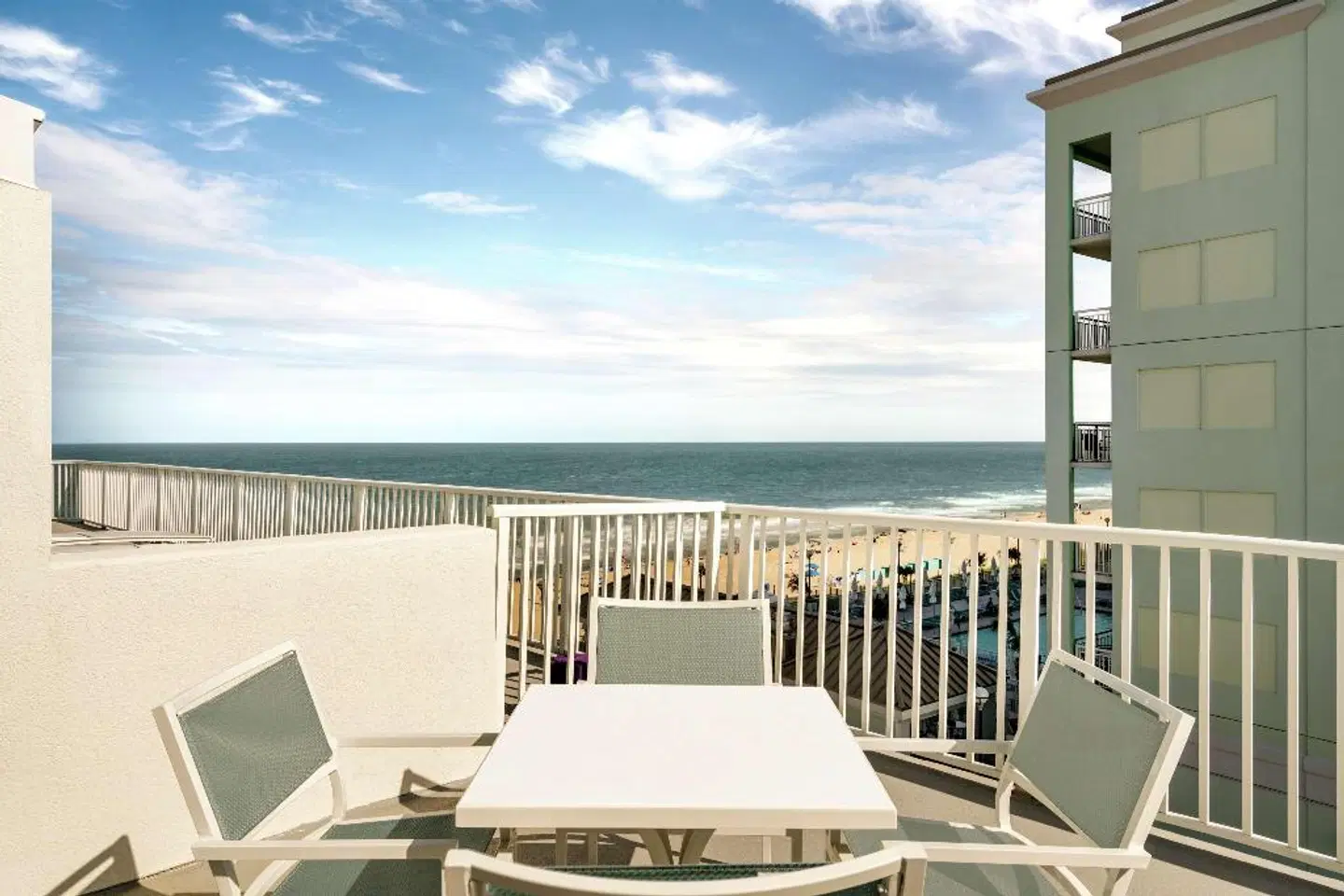 DoubleTree by Hilton Ocean City Oceanfront Terrasse