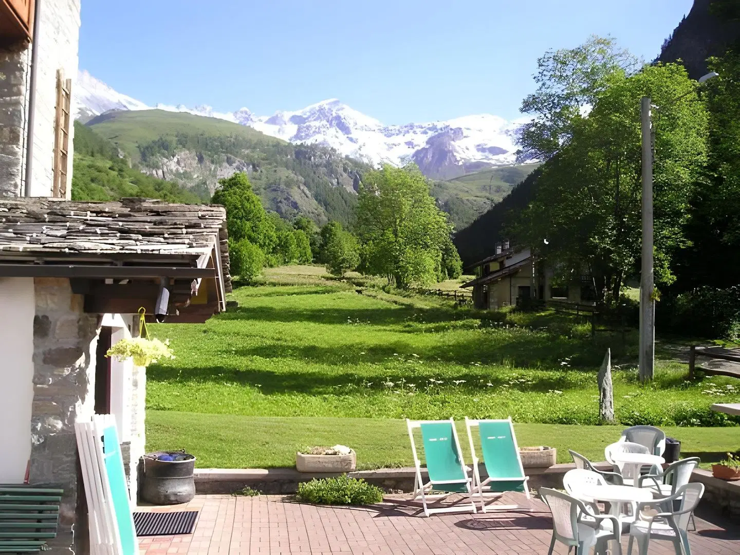 Mont Gelé Garten