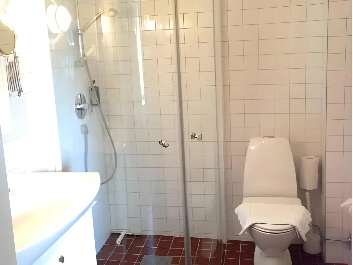 Vidbynäs Gård & Konferens Badezimmer