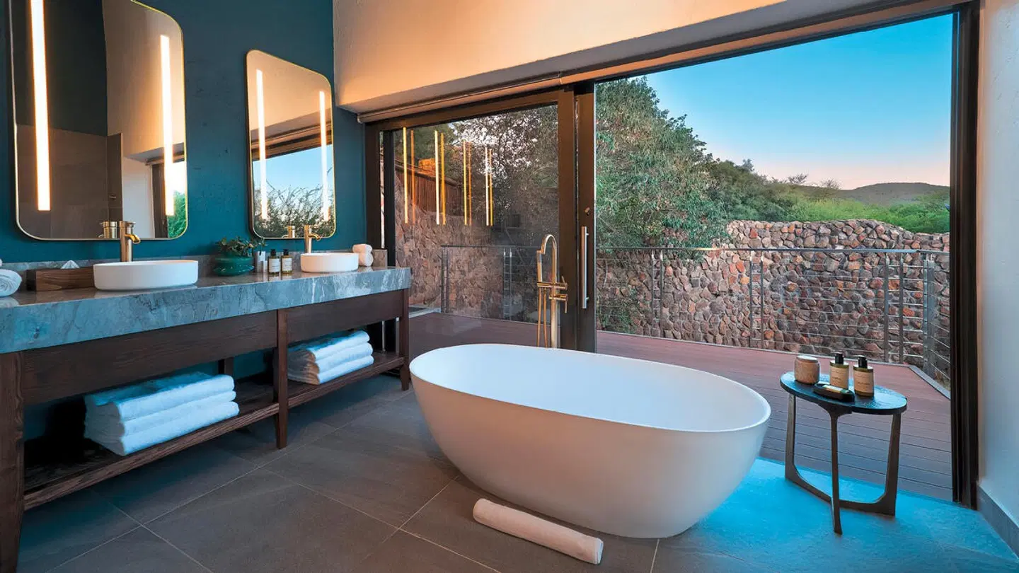 Babohi at QWABI Private Game Reserve Badezimmer
