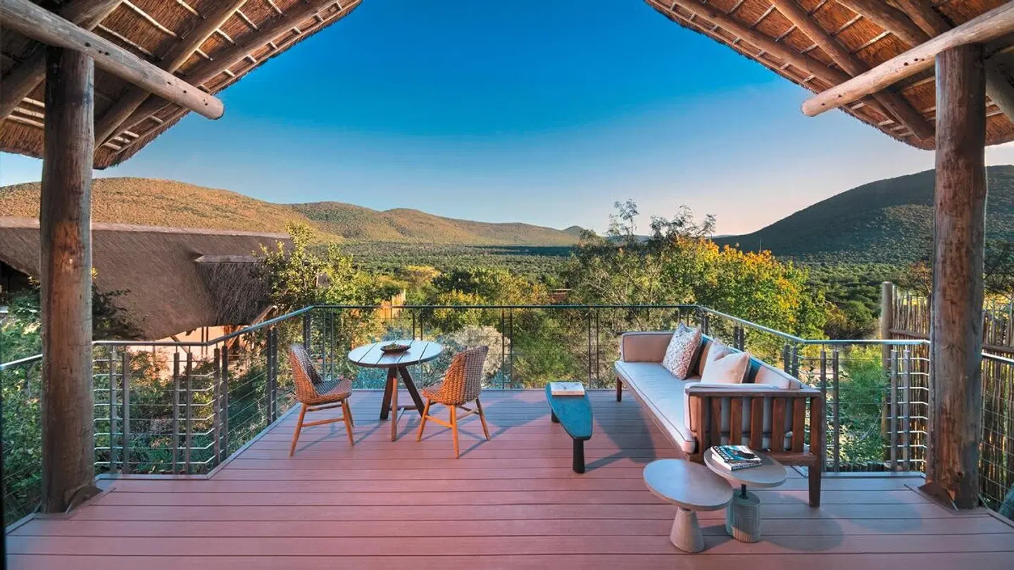 Babohi at QWABI Private Game Reserve Terrasse