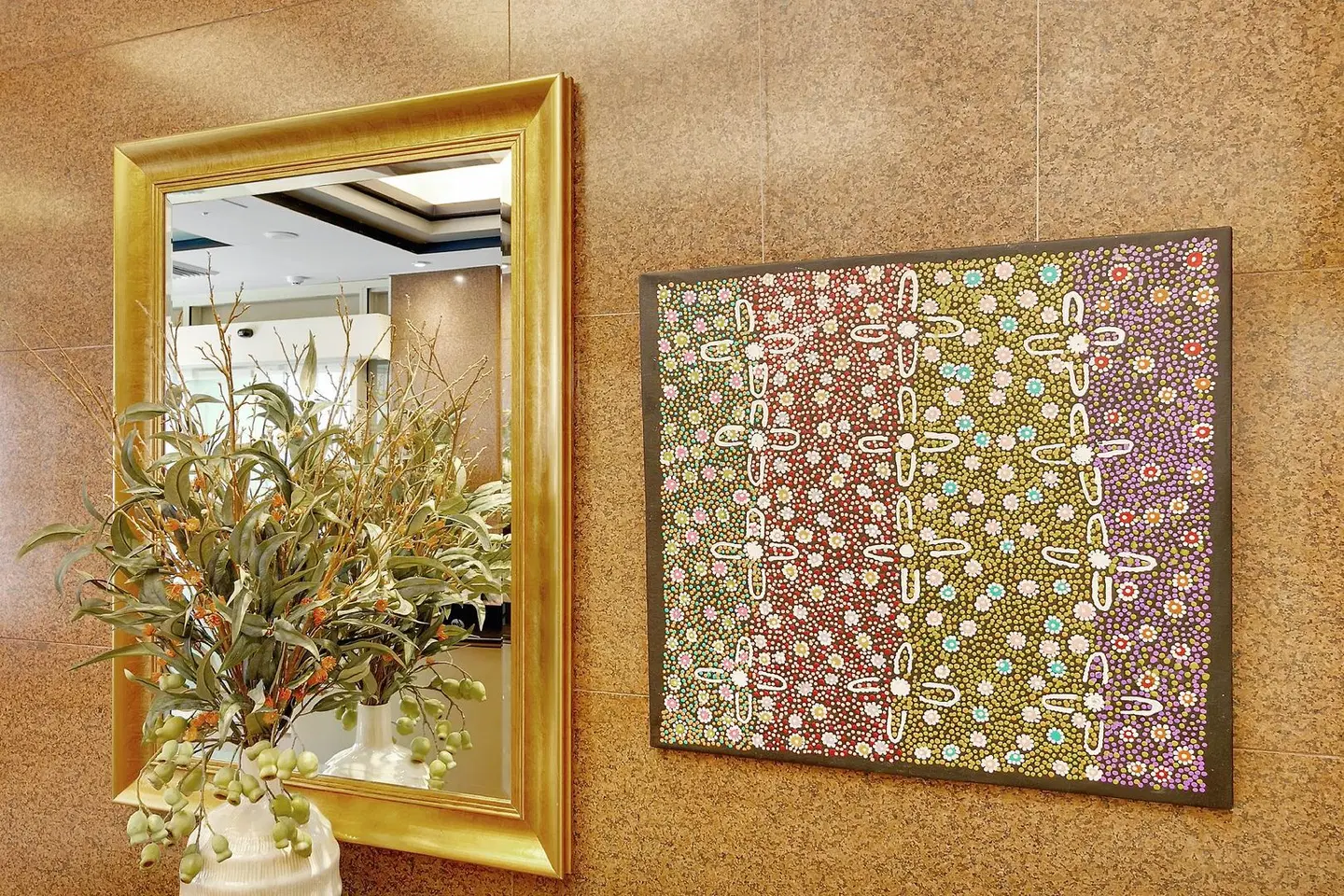 Manor Apartment Hotel Badezimmer