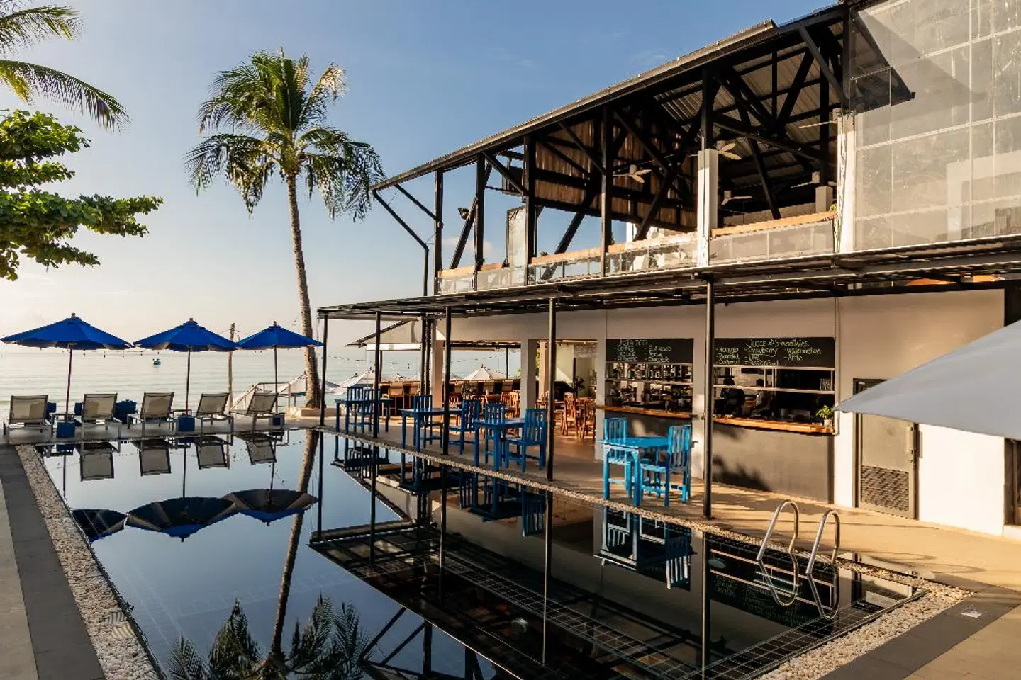 Malibu Beach Resort Terrasse