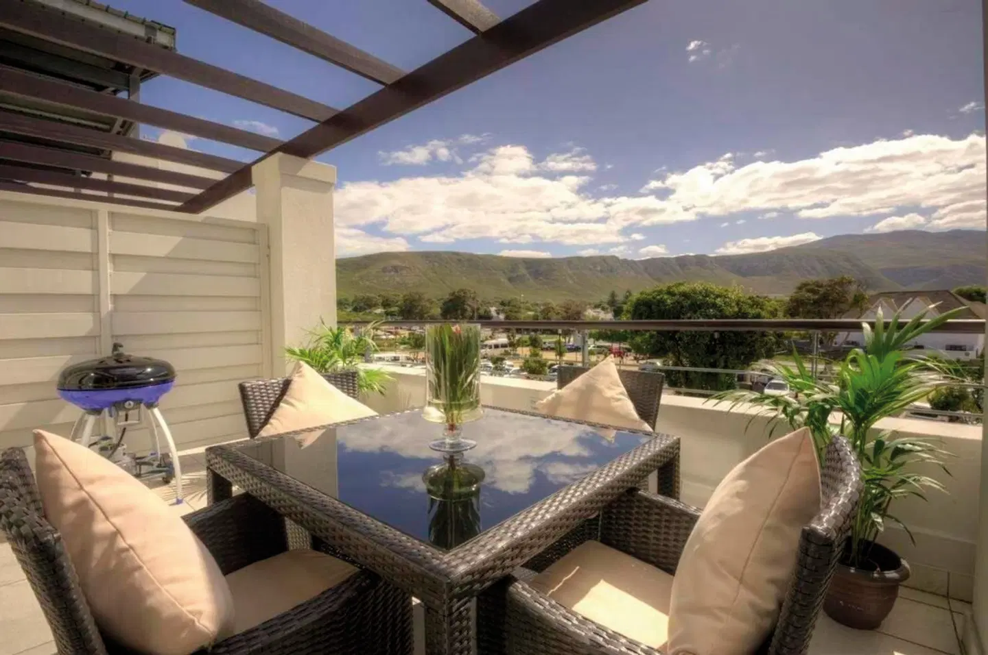 The Whale Coast Hotel Terrasse