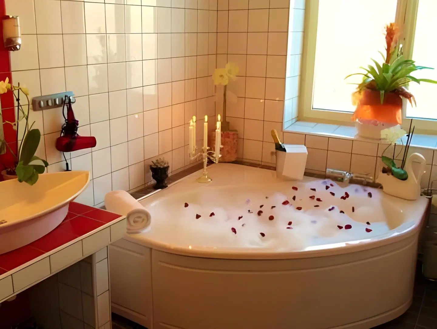 Hotell Läckö - Grand Hotel Badezimmer