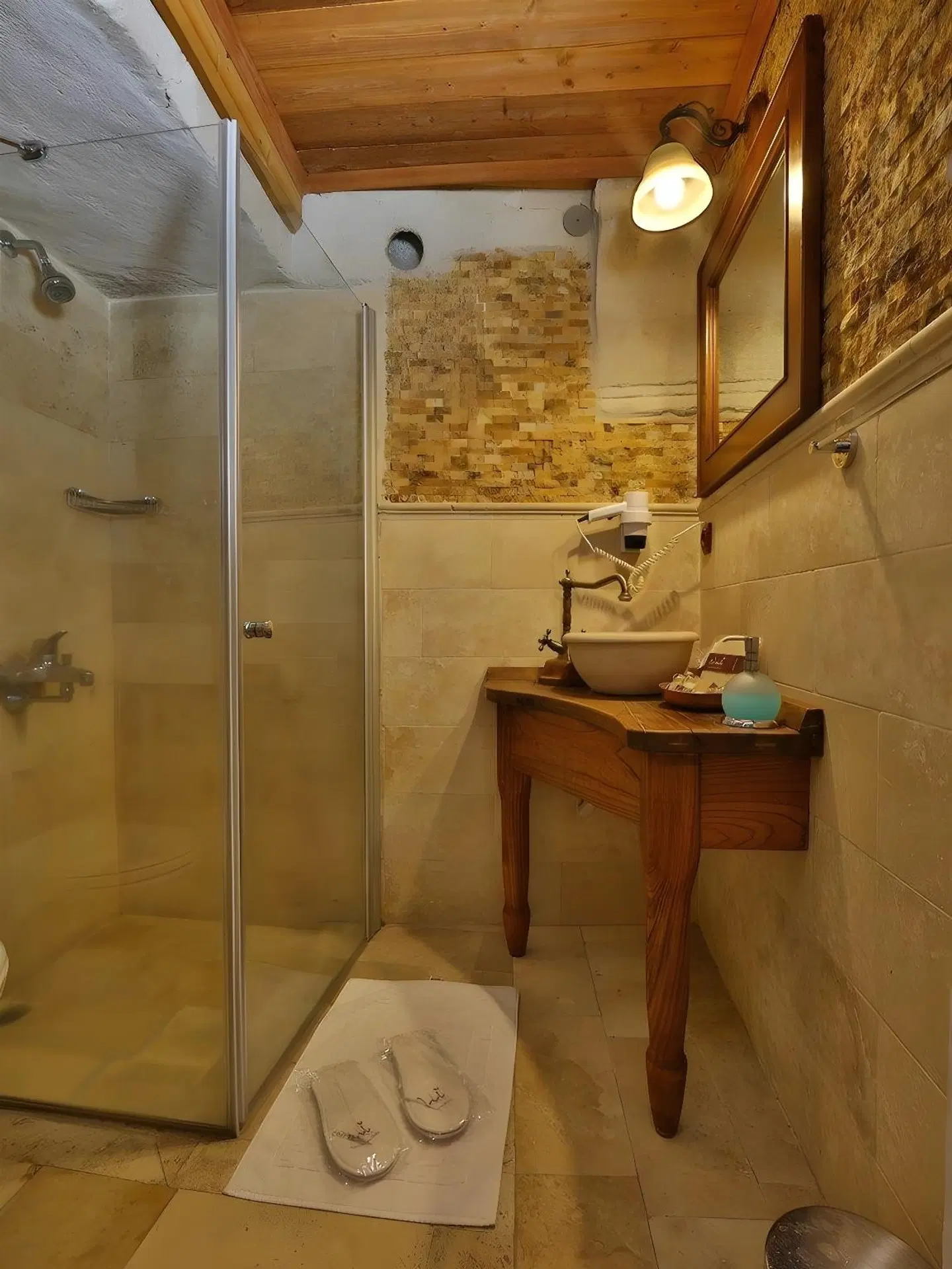 Kelebek Special Cave Hotel Badezimmer