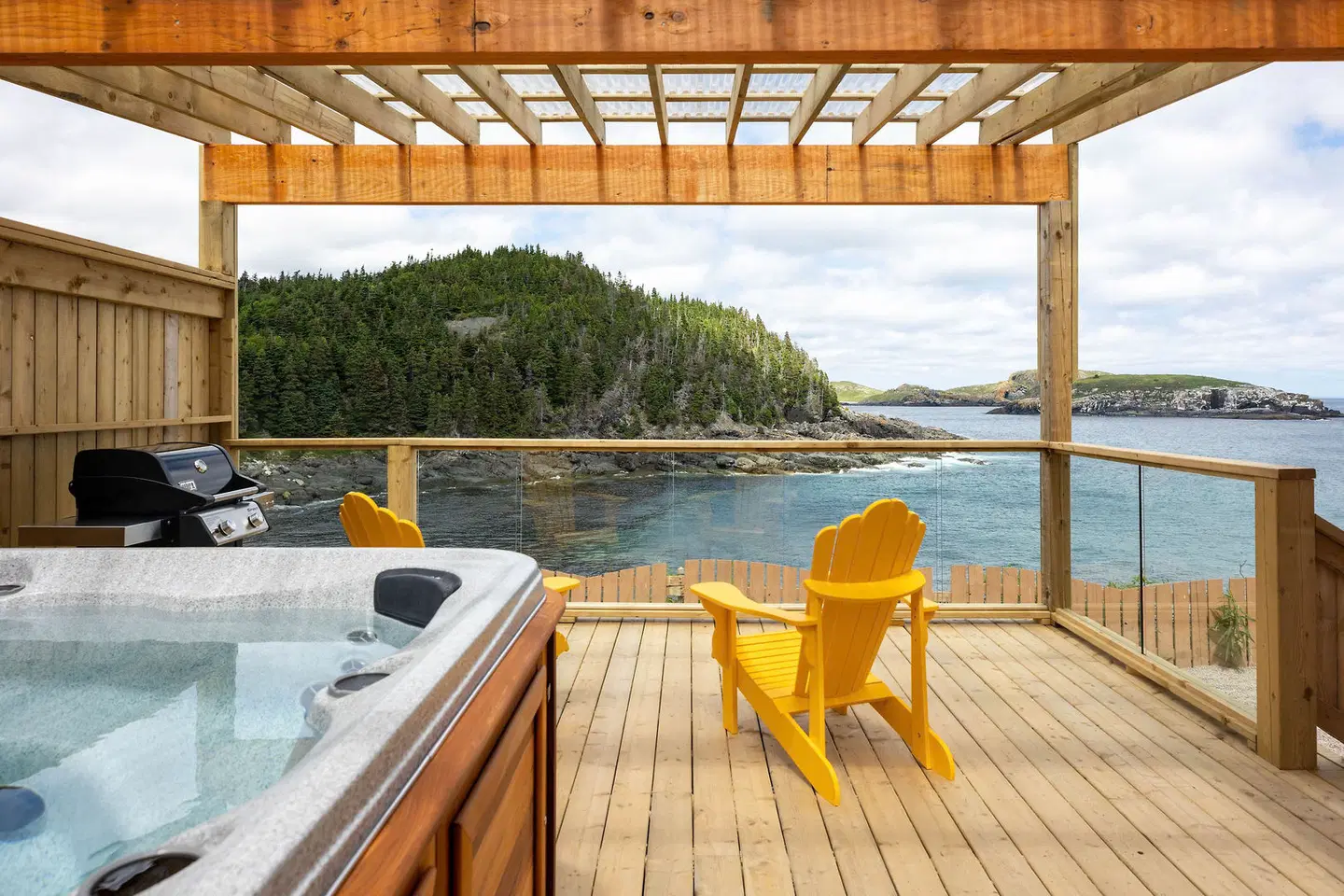 Cliffs Edge Retreat Terrasse