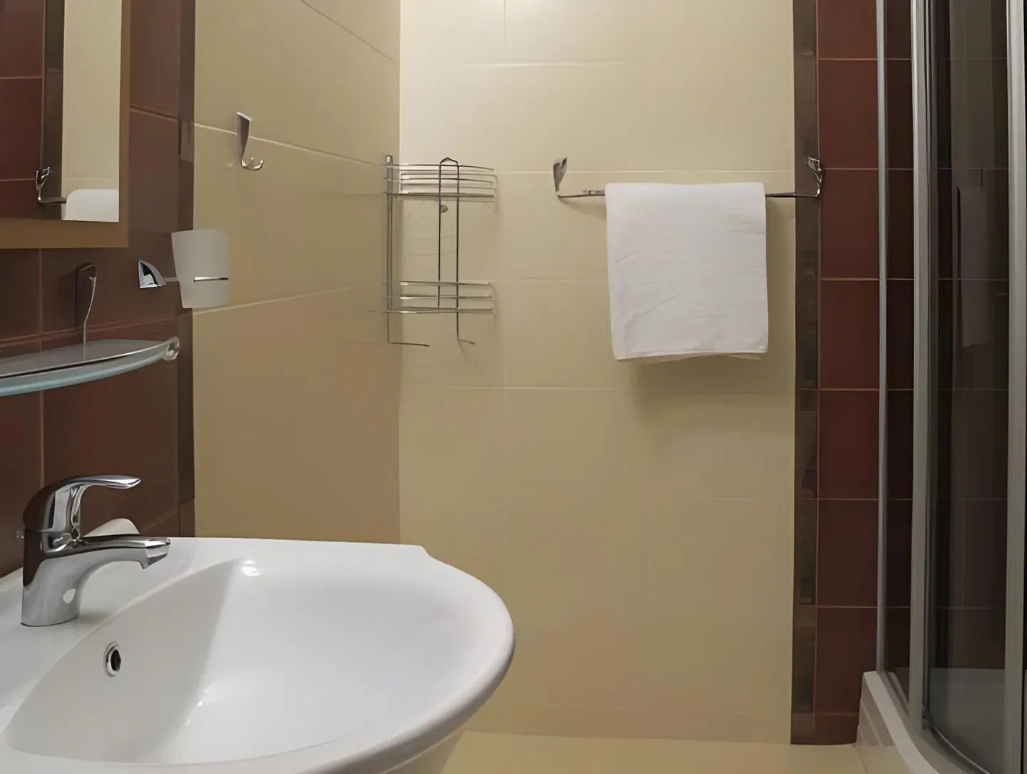 Mineraliniai Apartamentai Badezimmer