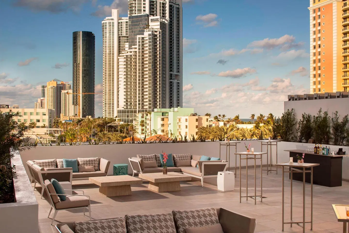 Residence Inn by Marriott Miami Sunny Isles Beach Terrasse