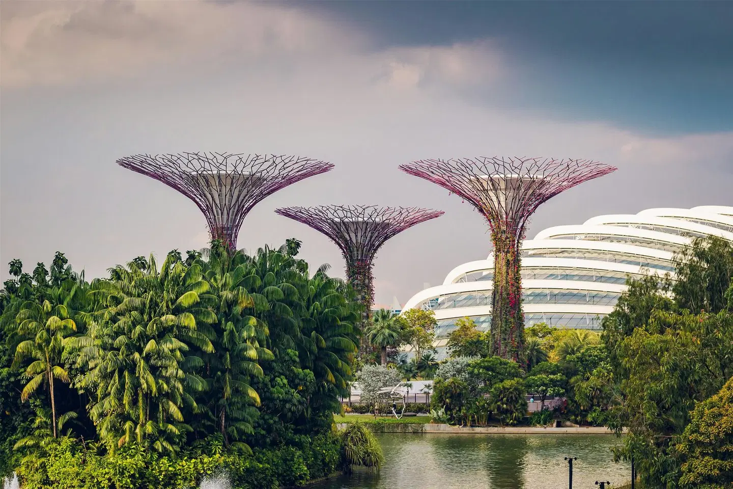 Conrad Singapore Marina Bay Garten