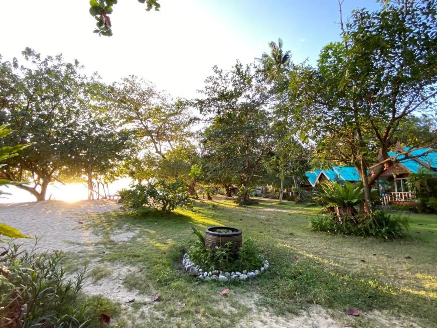 Bangbao Beach Resort Garten