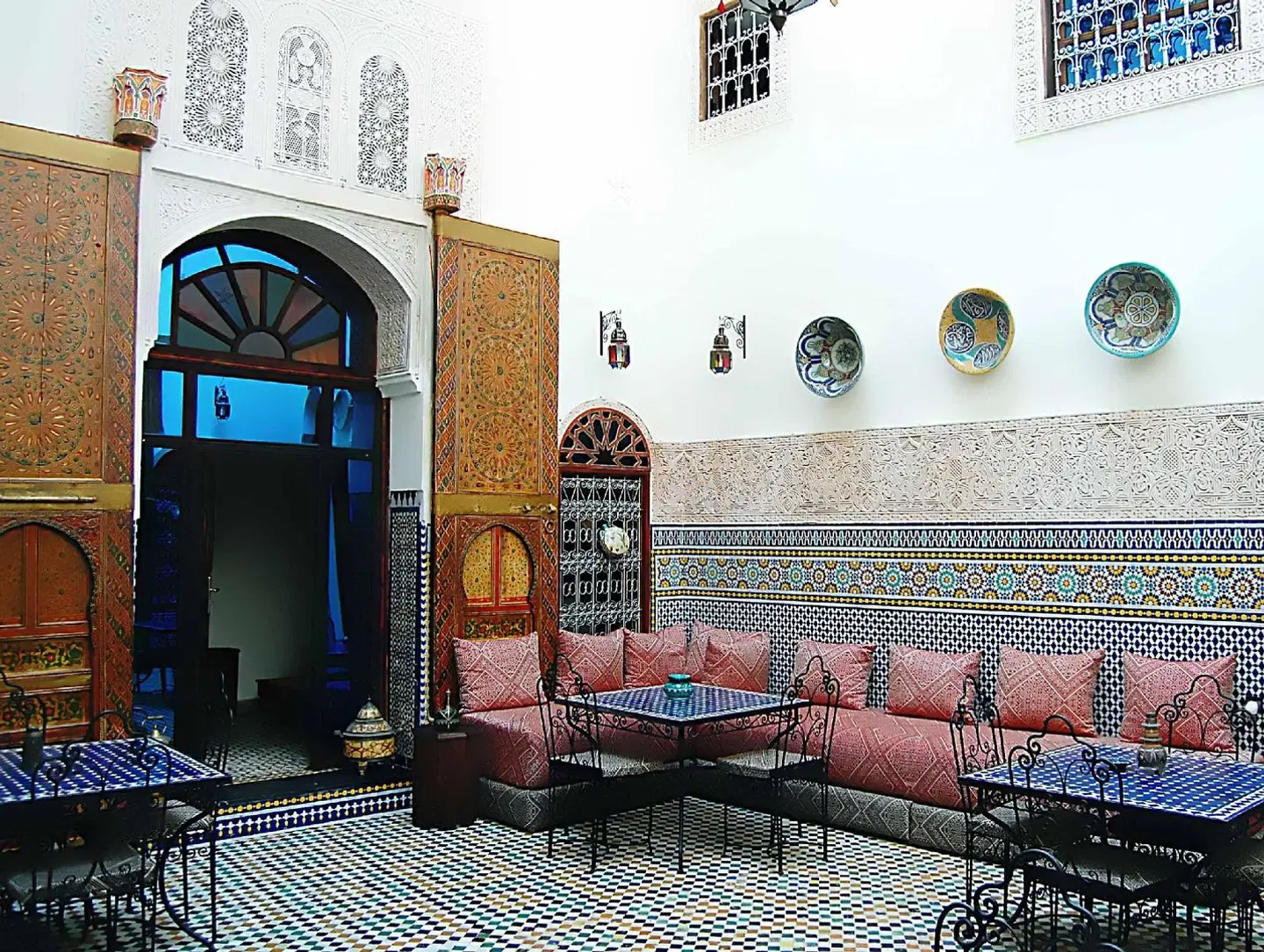Riad Fes Aicha LOUNGE_LOBBY