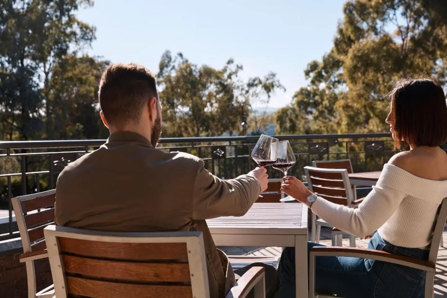 Yarra Valley Lodge Terrasse