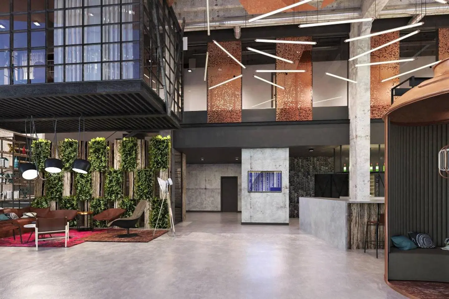 Moxy Poznan Airport LOUNGE_LOBBY