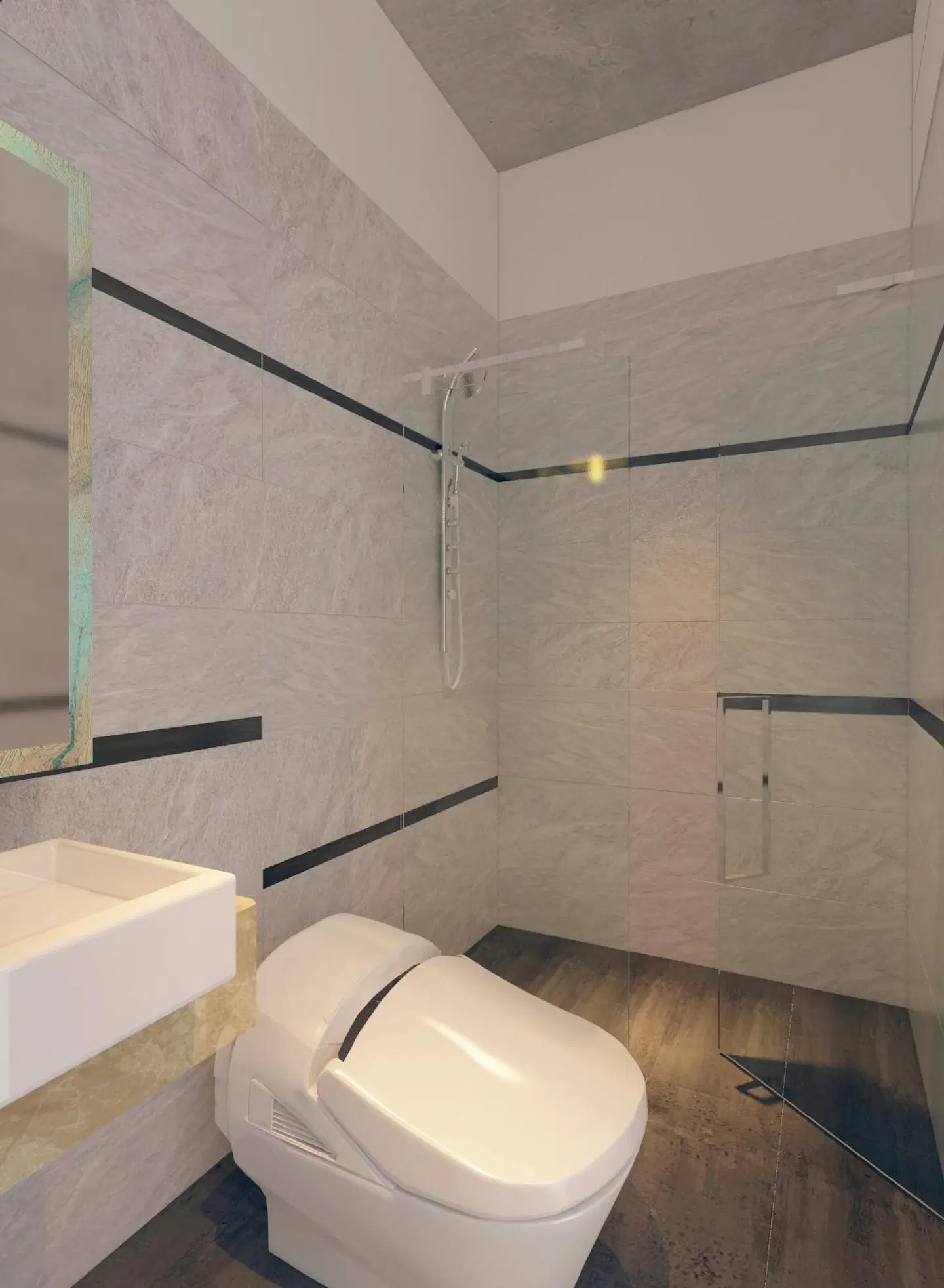 Luxury Backpakers Hotel Badezimmer